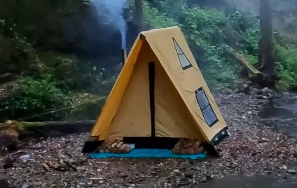 Sonmez Outdoor Air Bushcraft Premium Inflatable Tent with Digital Air Pump