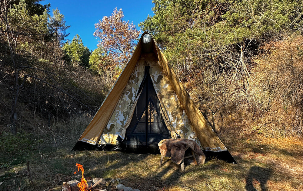 Sonmez Outdoor Air Bushcraft Premium Inflatable Tent with Digital Air Pump