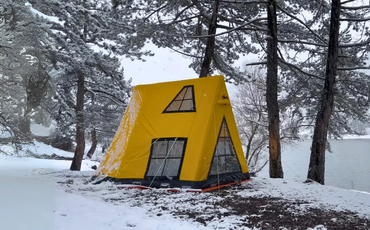 Sonmez Outdoor Air Bushcraft Premium Inflatable Tent with Digital Air Pump