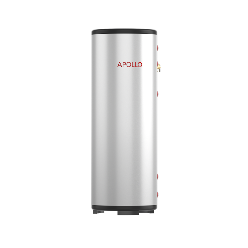 APOLLO DHW80 - Stainless Indirect Water Heater Tank - 80gal