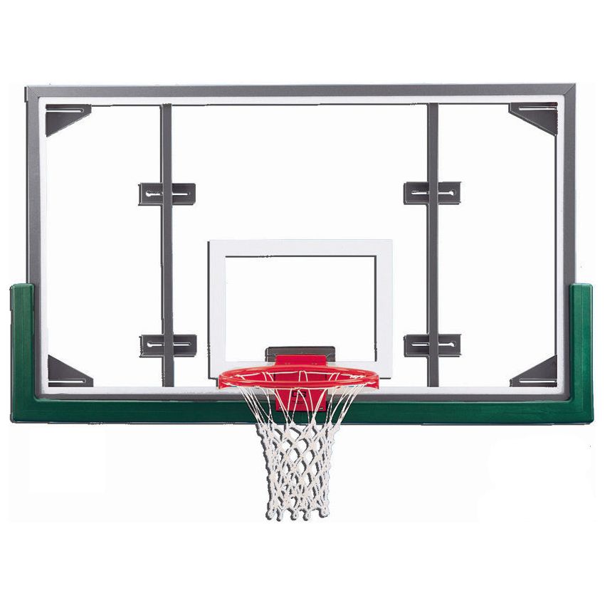 Gared Recreational Conversion Glass Basketball Backboard 42″ x 72″ Steel Framed Glass Backboard ARG