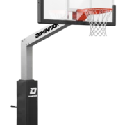 Dominator 72″ Glass Backboard Adjustable Basketball Hoop In-Ground System