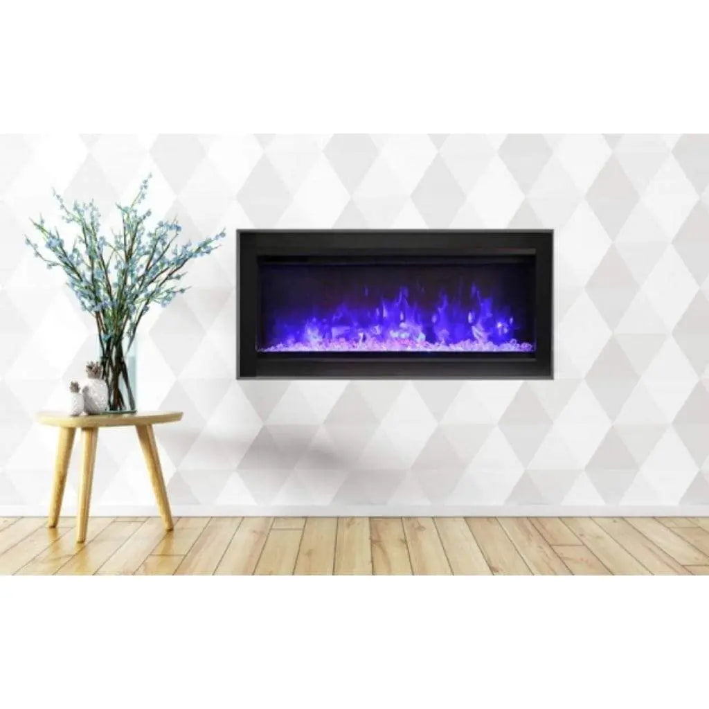 Amantii Symmetry Bespoke 34" Built-In Electric Fireplace SYM-34-BESPOKE