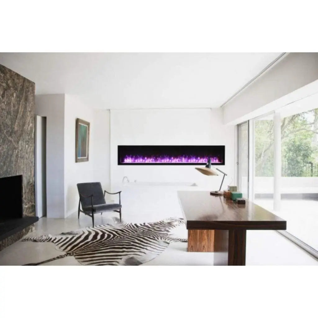 Amantii Symmetry Bespoke 34" Built-In Electric Fireplace SYM-34-BESPOKE