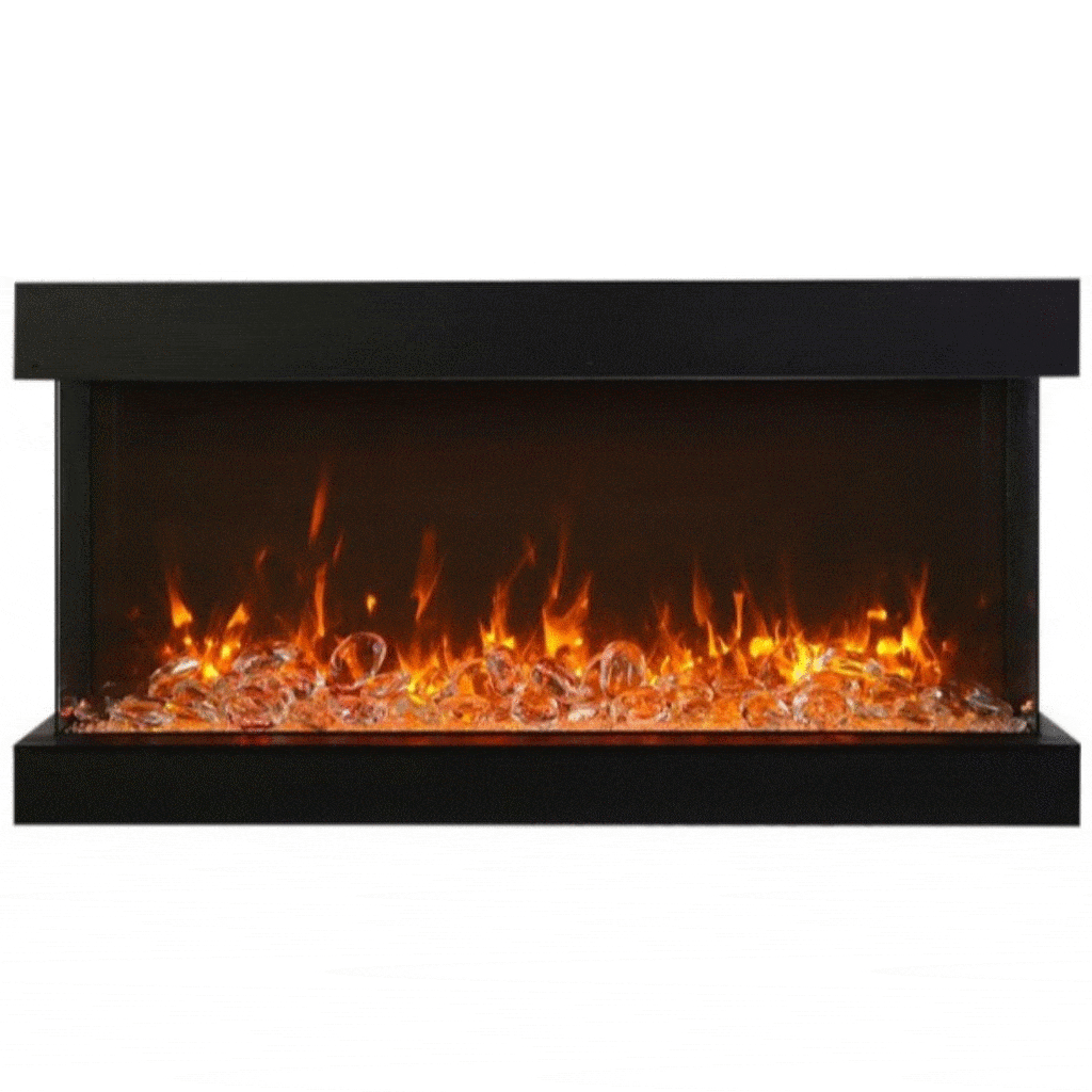 Amantii Tru-View XL XT 40” Three-Sided Electric Fireplace