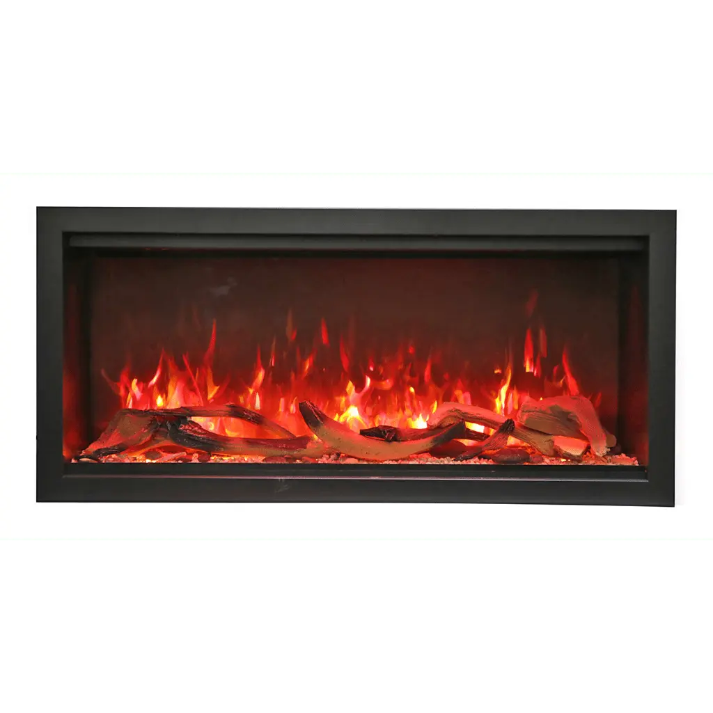 Amantii 42" Symmetry Lumina Extra Tall Built-in Electric Fireplace