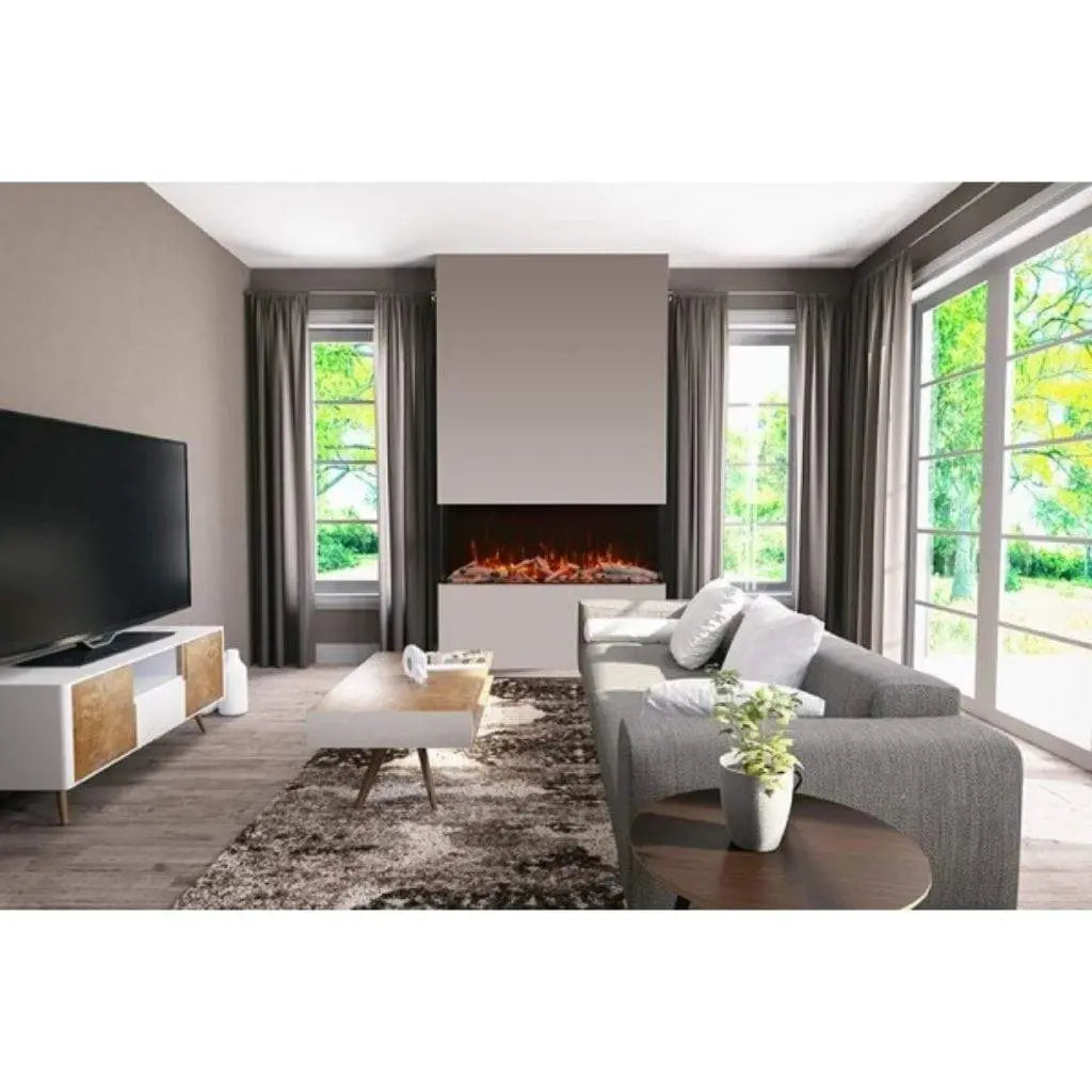 Amantii 50" Tru-View XL XT Three Sided Electric Fireplace