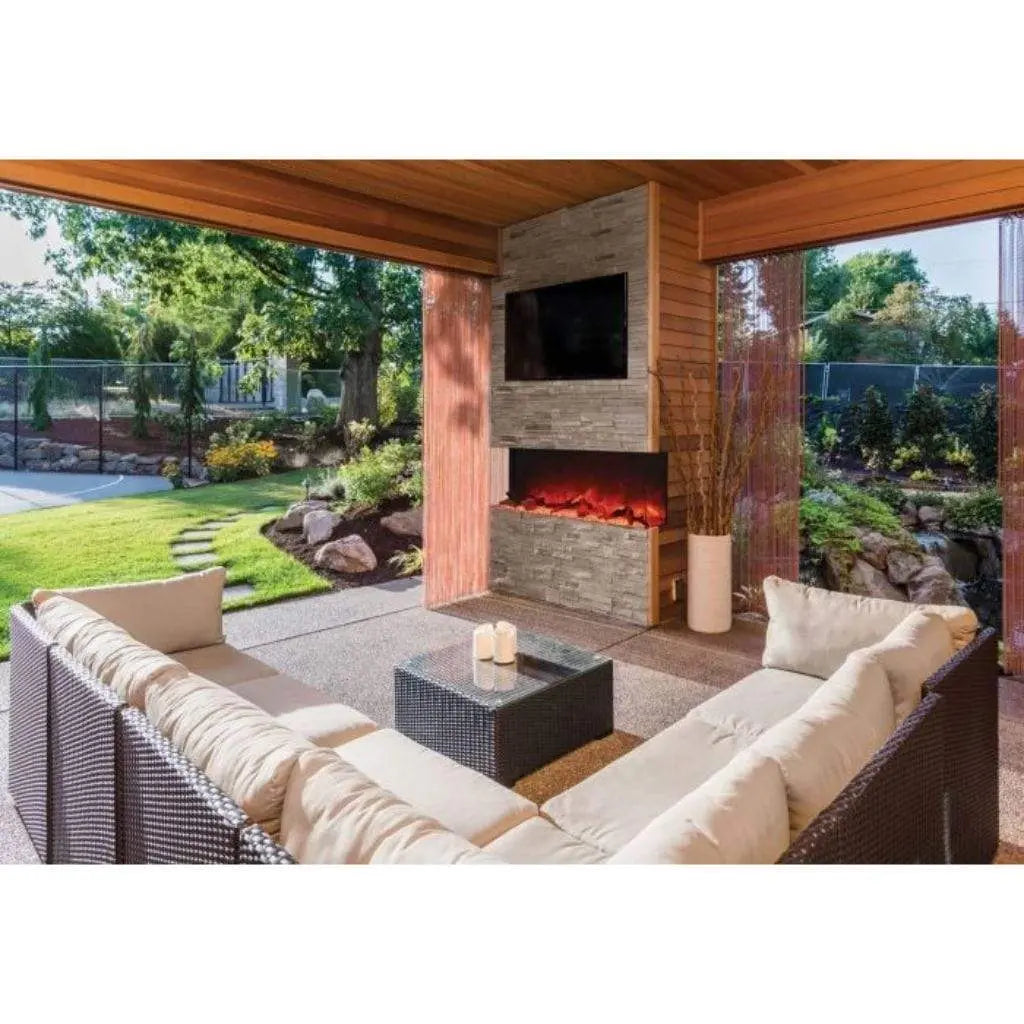 Amantii 50" Tru-View XL XT Three Sided Electric Fireplace