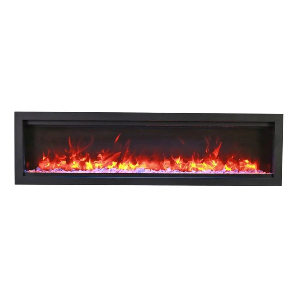 Amantii SYM‑60‑BESPOKE 60" Symmetry Bespoke Built‑In Wi‑Fi & Sound Electric Fireplace
