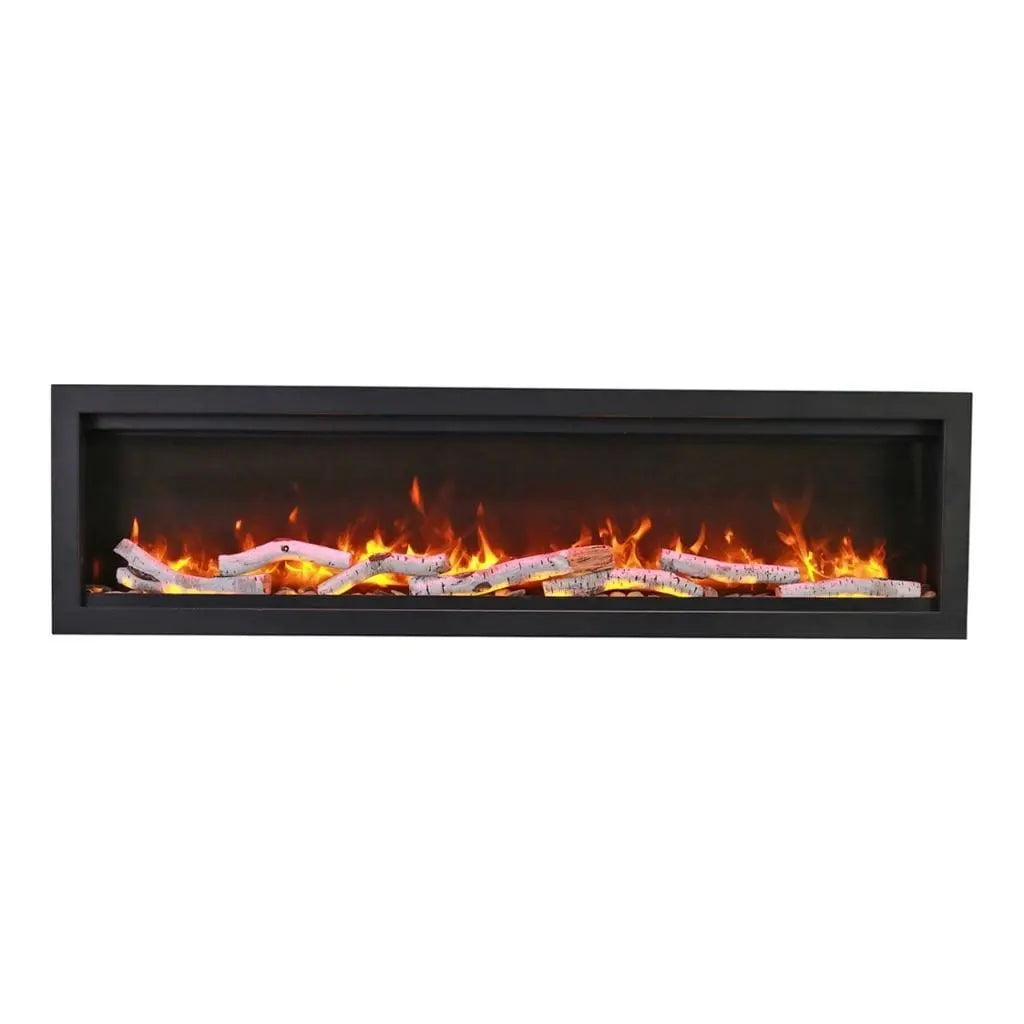 Amantii SYM‑60‑BESPOKE 60" Symmetry Bespoke Built‑In Wi‑Fi & Sound Electric Fireplace