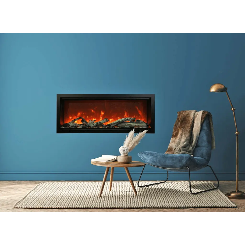 Amantii Symmetry Bespoke 60" Extra Tall Built-In Electric Fireplace SYM-60-XT-BESPOKE