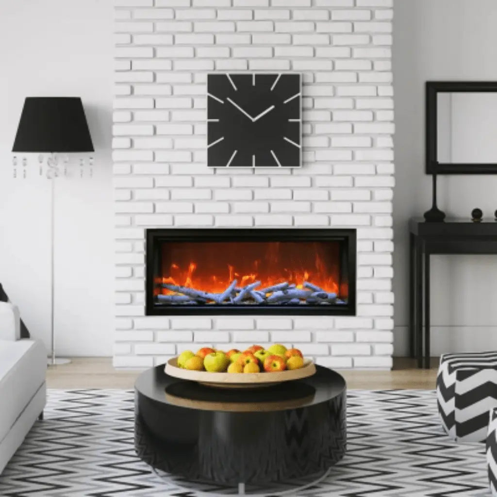 Amantii 88" Symmetry Extra Tall Electric Fireplace