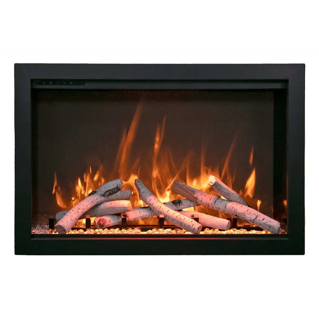 Amantii TRD-33 Traditional Bespoke Indoor/Outdoor Electric Fireplace Insert TRD-33