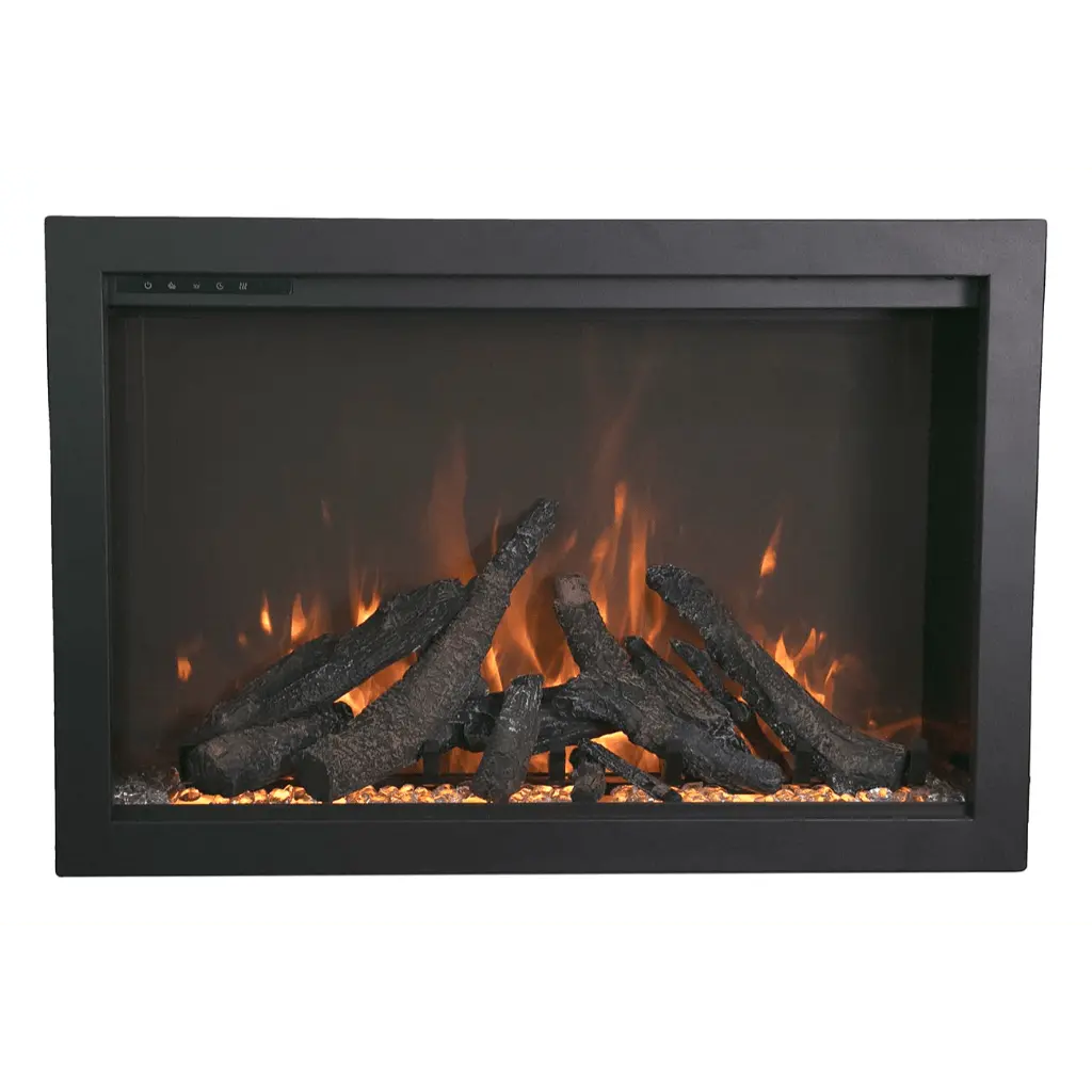 Amantii TRD-33 Traditional Bespoke Indoor/Outdoor Electric Fireplace Insert TRD-33