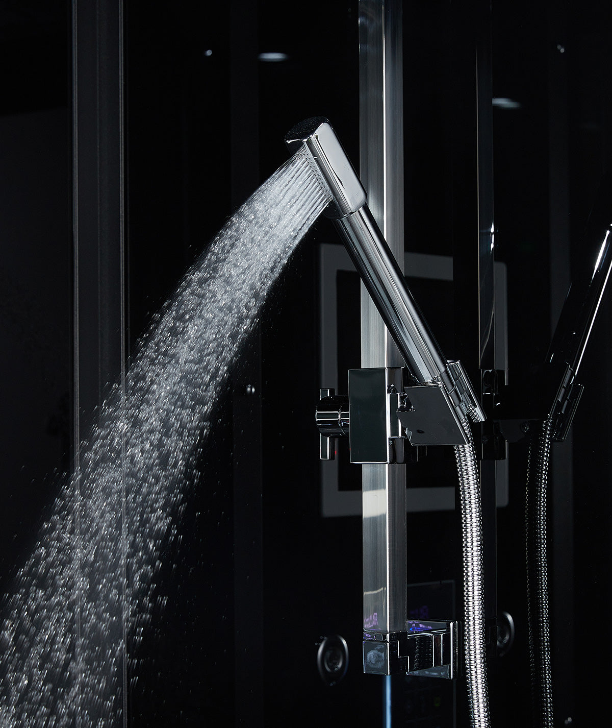 Maya Bath Platinum Anzio-L 57″ × 37″ × 88″ Steam Shower