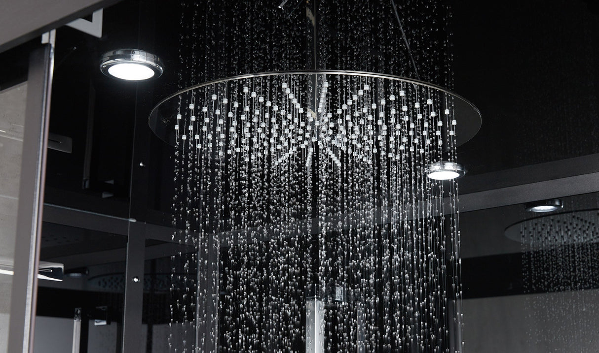 Maya Bath Platinum Anzio-R 57″ × 37″ × 88″ Steam Shower