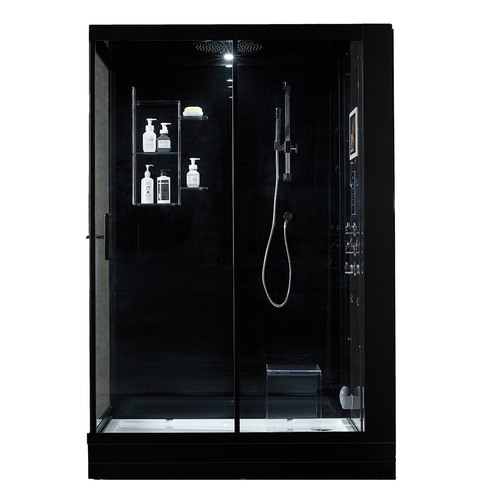 Maya Bath Platinum Anzio-R 57″ × 37″ × 88″ Steam Shower