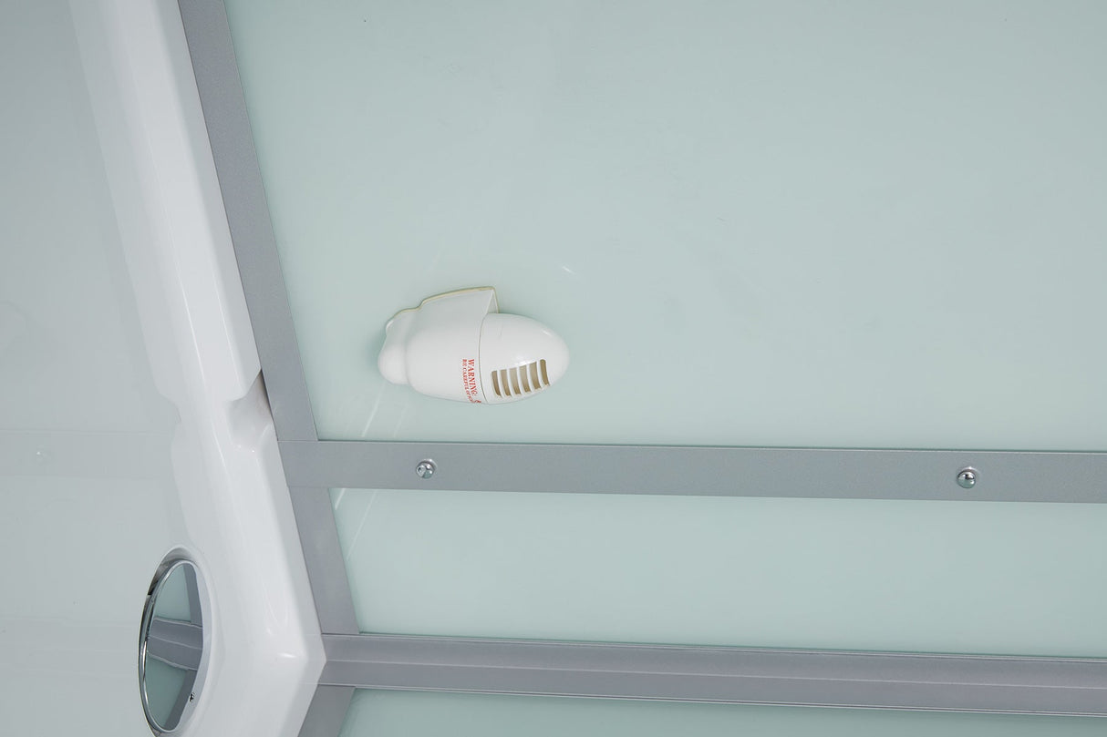 Maya Bath Platinum Anzio-R 57″ × 37″ × 88″ Steam Shower