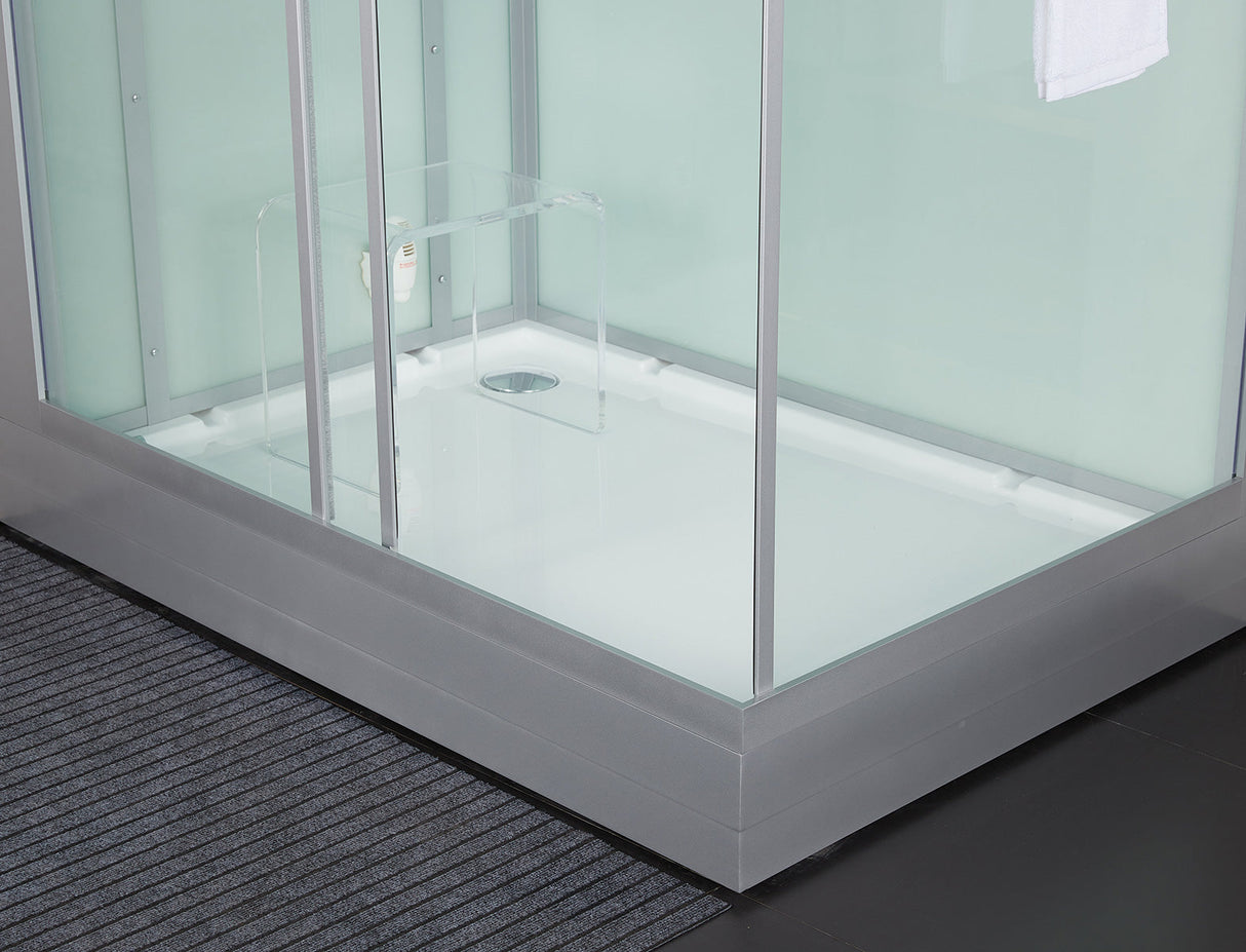 Maya Bath Platinum Anzio-R 57″ × 37″ × 88″ Steam Shower
