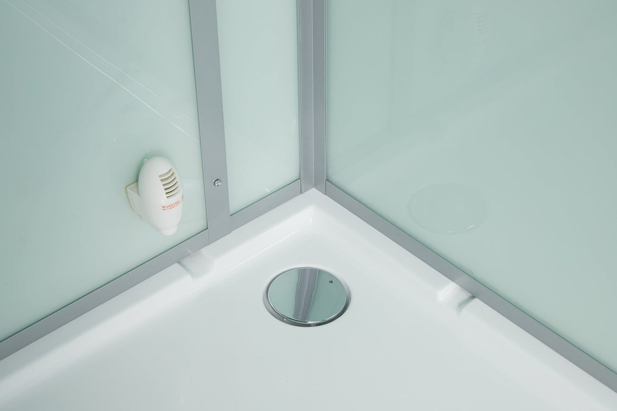 Maya Bath Platinum Anzio-R 57″ × 37″ × 88″ Steam Shower