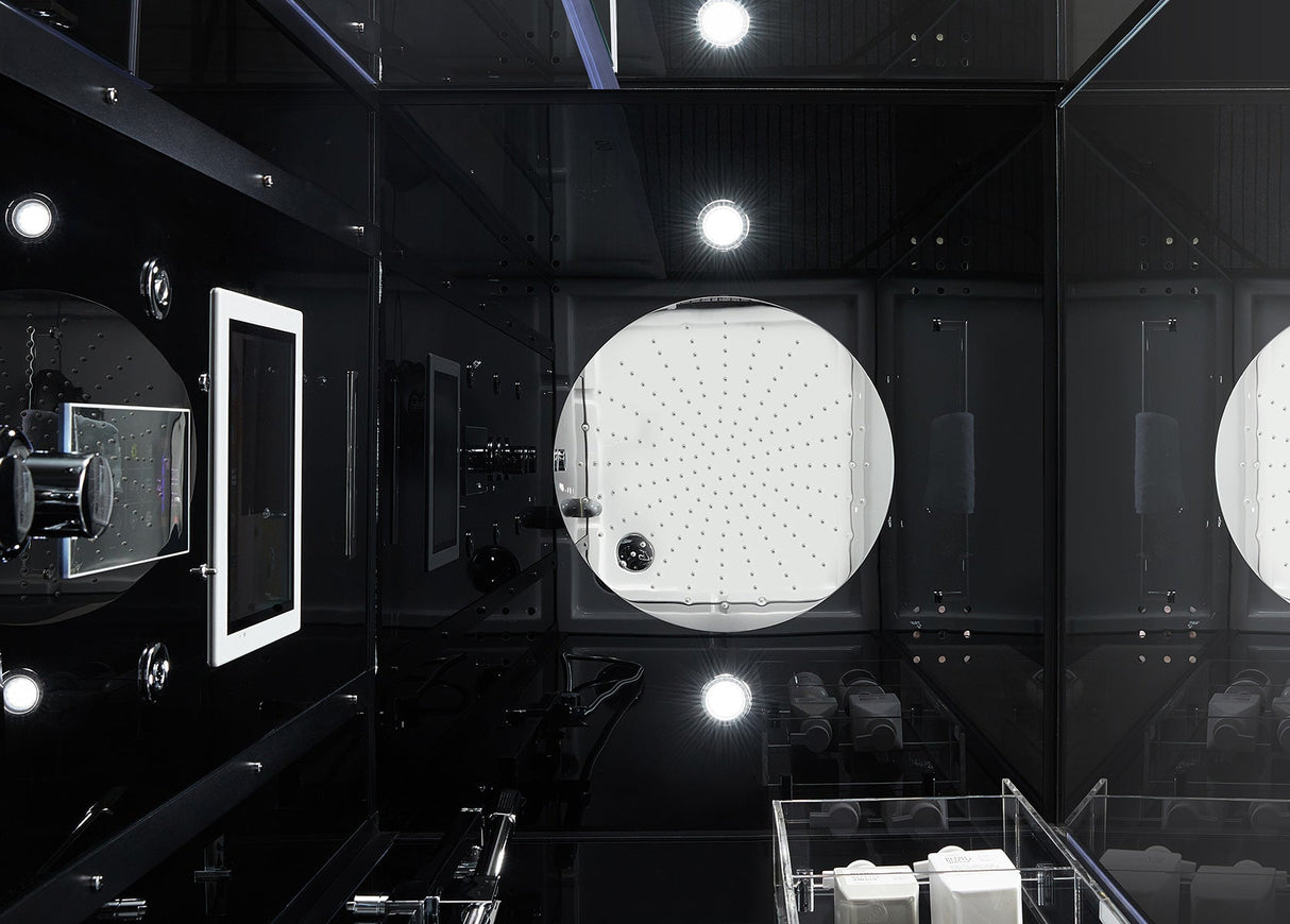 Maya Bath Platinum Arezzo‑R 37″ × 37″ × 88″ Steam Shower