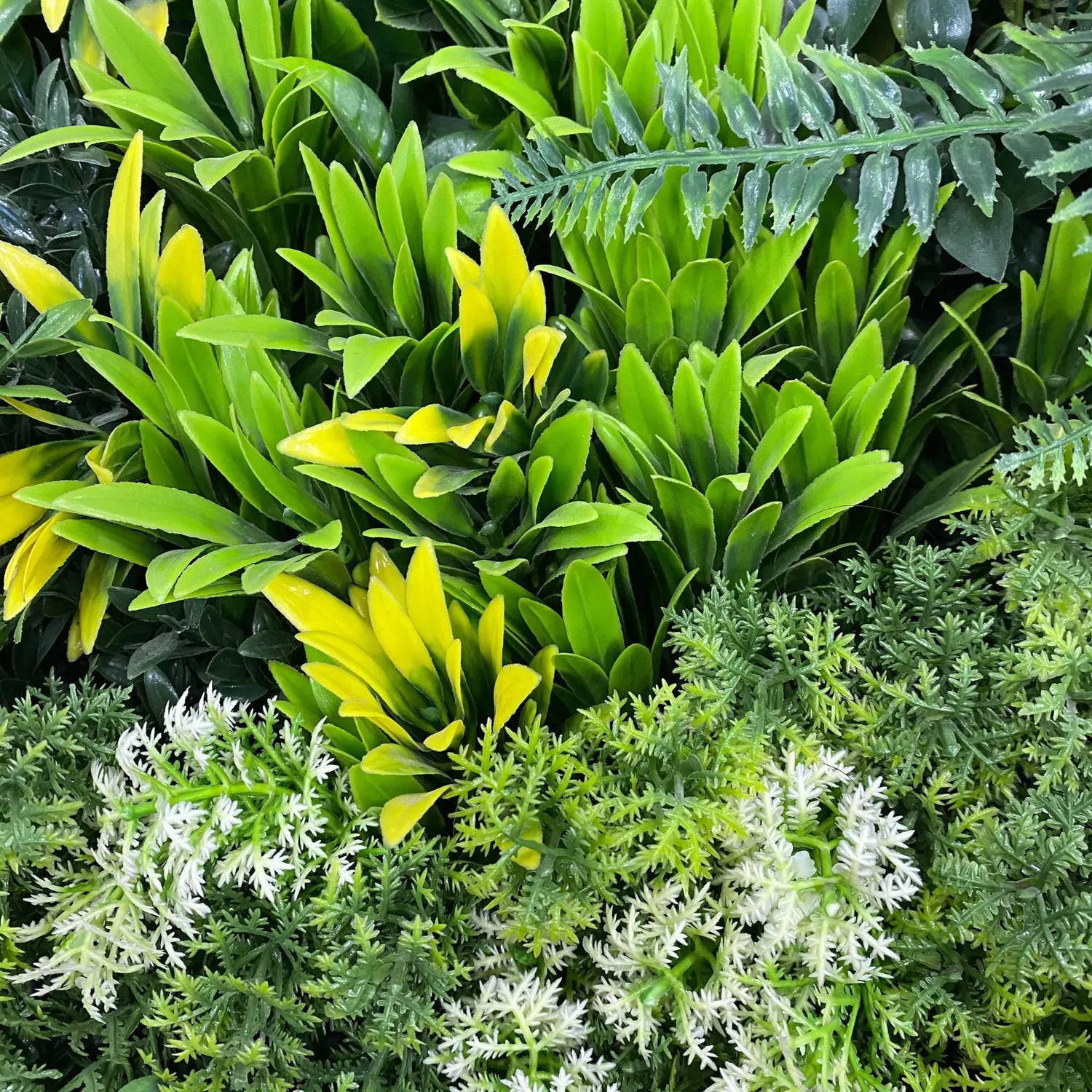 Designer Plants USA Evergreen Triptych Vertical Garden Wall Set 3 Pieces UV Resistant