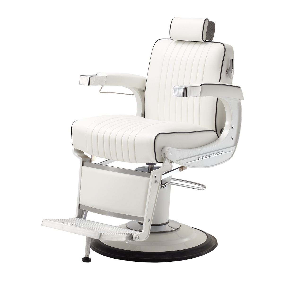 Takara Belmont ELEGANCE ELITE WHITE Barber Chair BB-225W