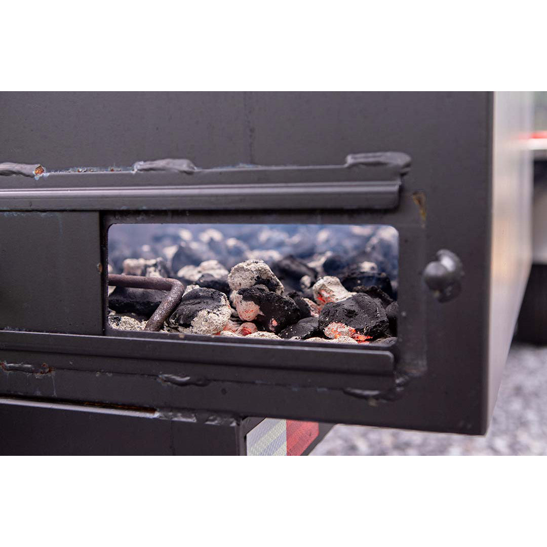Meadow Creek BBQ42 Charcoal Grill Chicken Cooker with Rotating Grates