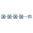 Alien Hydroponics RAIN 4 Pot 1 Row Kit