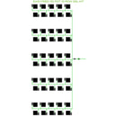 Alien Hydroponics EasyFeed 50 Pot 10 Row Kit