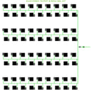 Alien Hydroponics EasyFeed 72 Pot 8 Row Kit