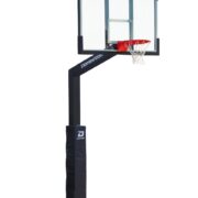 Dominator 72″ Glass Backboard Adjustable Basketball Hoop In-Ground System