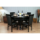 BBO Poker Tables Classic Dining Poker Chairs (Black/Mahogany)