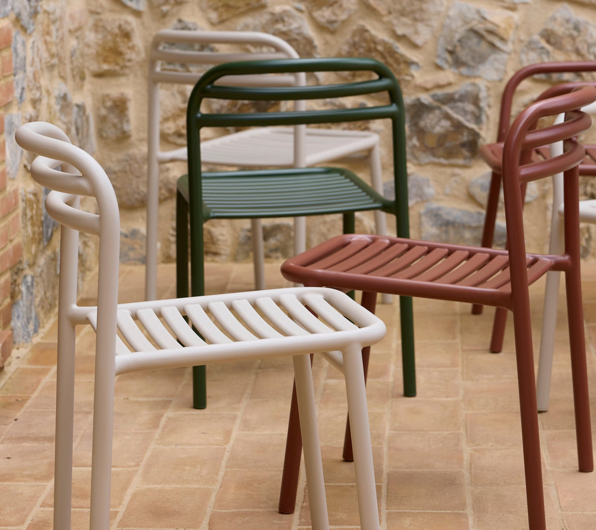 Bliss Rectangular Dining Table with 4 Chairs Outdoor Dining Set
