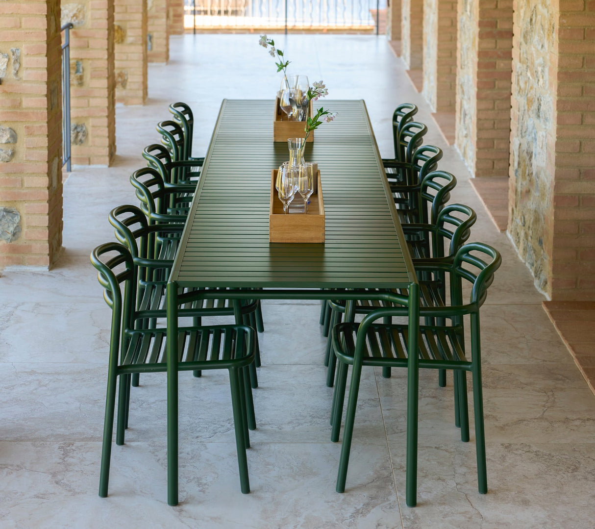 Cane-line Bliss Outdoor Dining Table Extension Leaf with Leg 11050EXTADG
