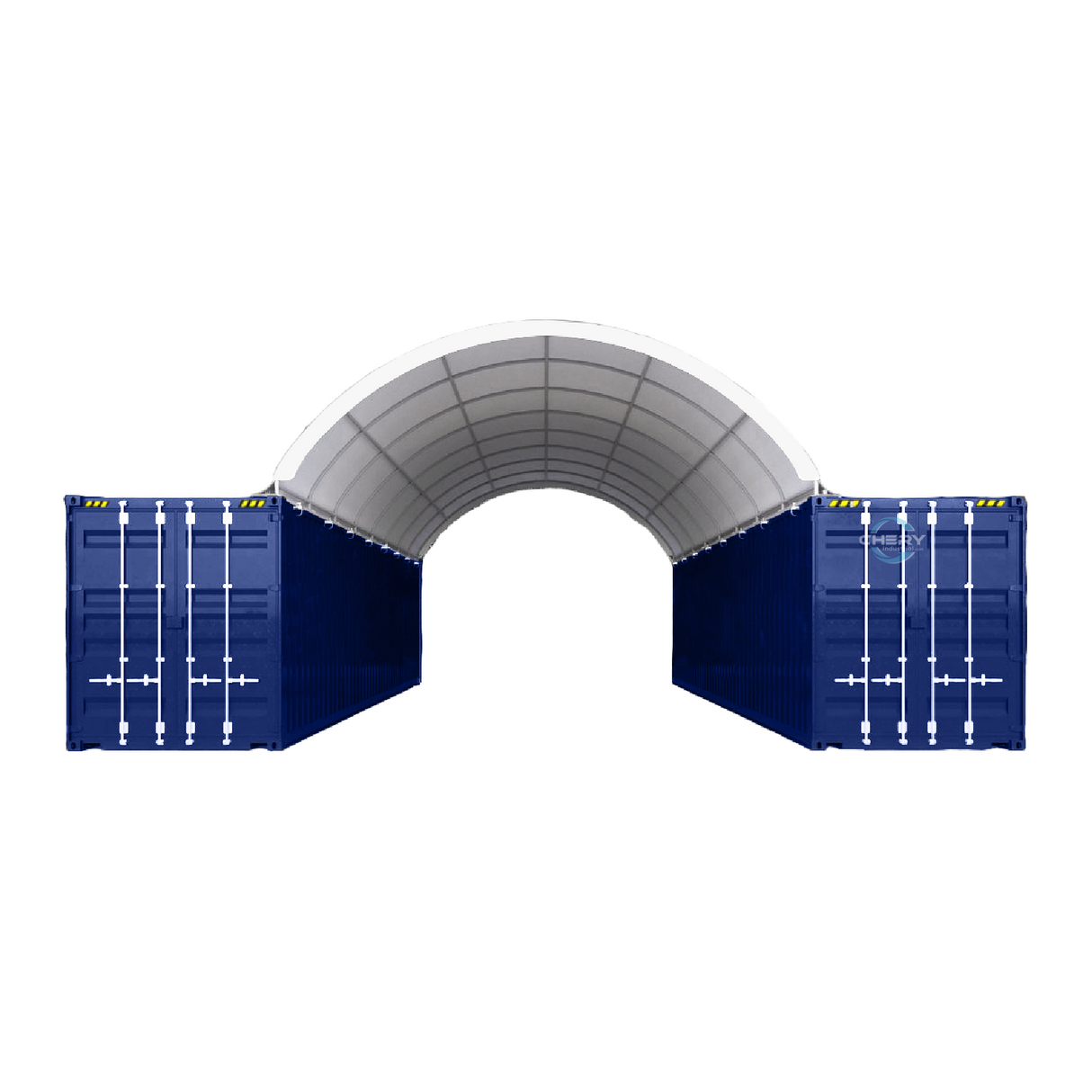 Chery Industrial C2040 20’ x 40’ PE Dome Container Shelter