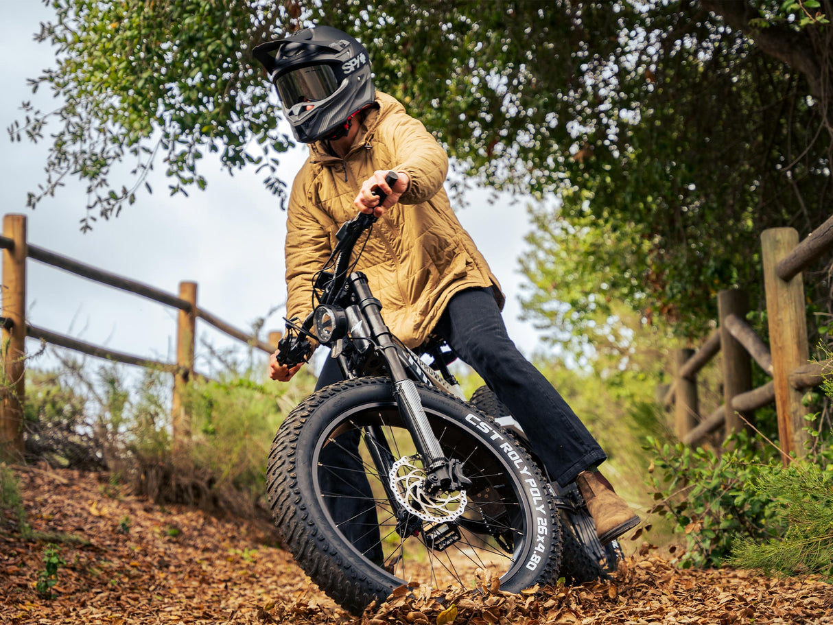 Himiway D7 Pro Cobra 1000W Full Suspension Mid-Drive Electric Hunting Mountain Bike