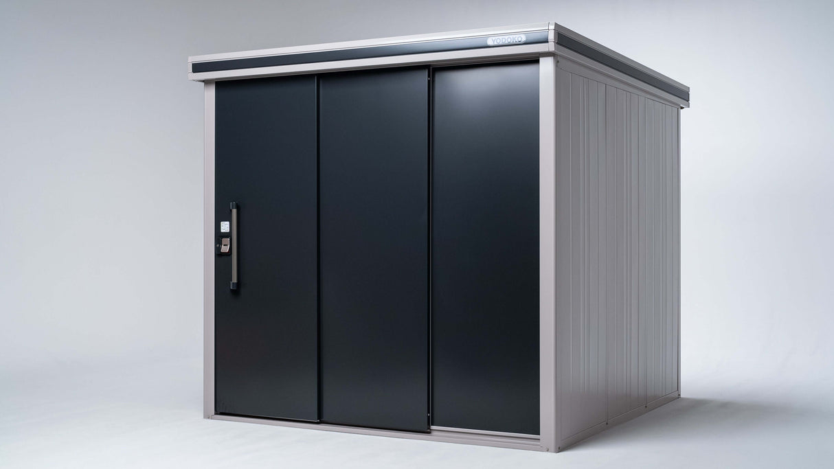 Premium Outdoor Large Shed LMDS Galvanized Steel Storage Shed