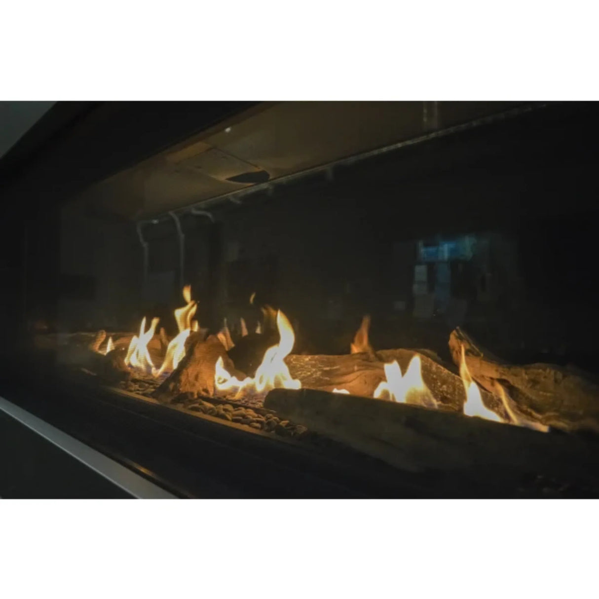 Sierra Flame Stanford 55" Direct Vent Linear Natural Gas Fireplace 36,000 BTU STANFORD-55-NG