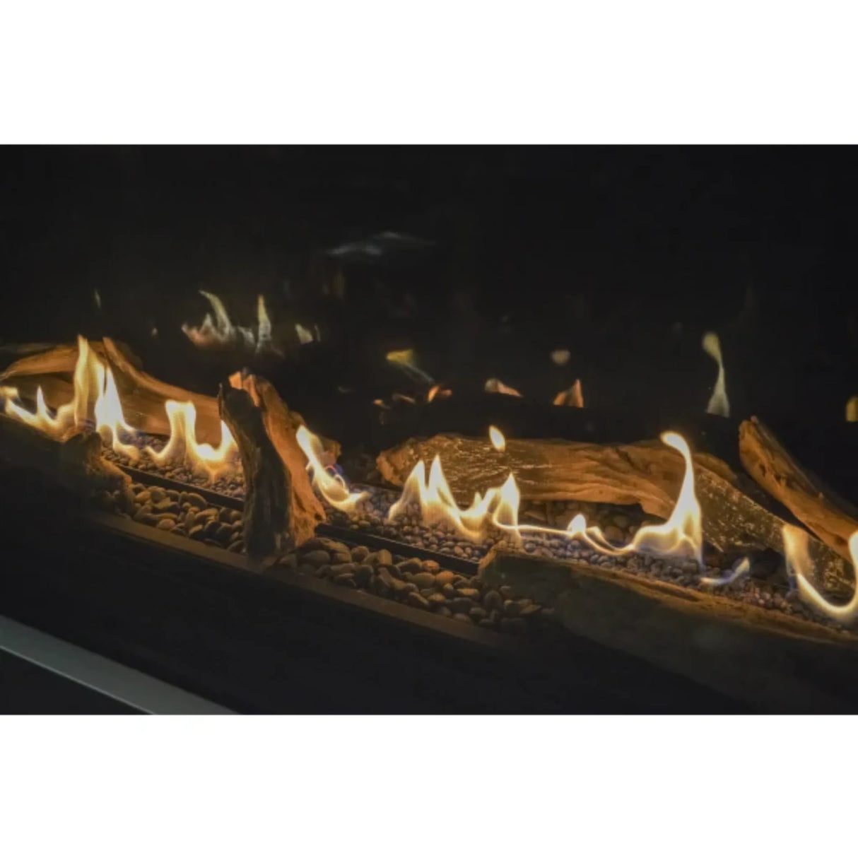 Sierra Flame Stanford 55" Direct Vent Linear Natural Gas Fireplace 36,000 BTU STANFORD-55-NG