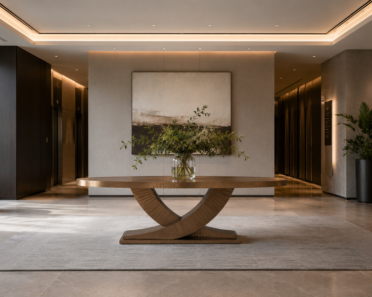 Metall Denver Stainless Steel Dining Table