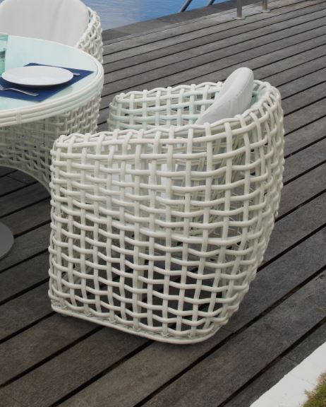 Skyline Design Dynasty Dining Armchair with Sunbrella Cushion