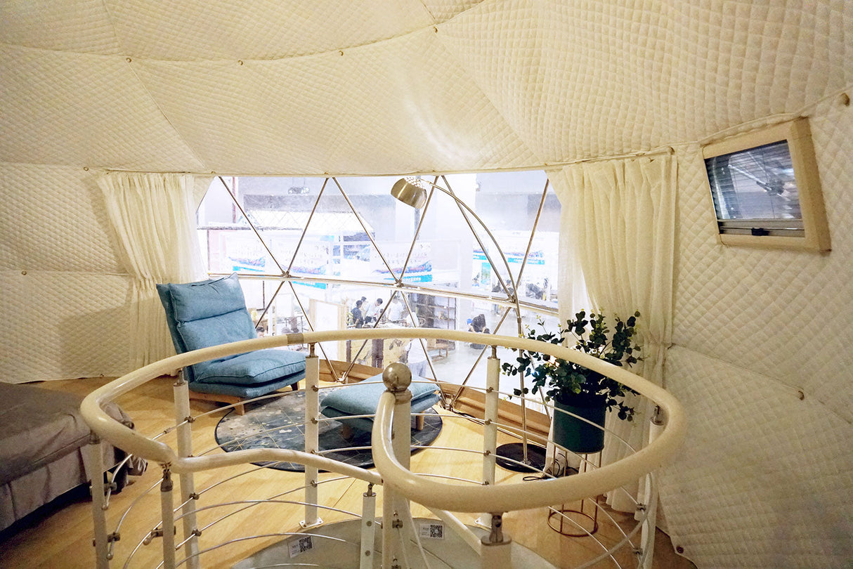Domespaces DSDP Duplex Domes Luxury Two-Story Glamping