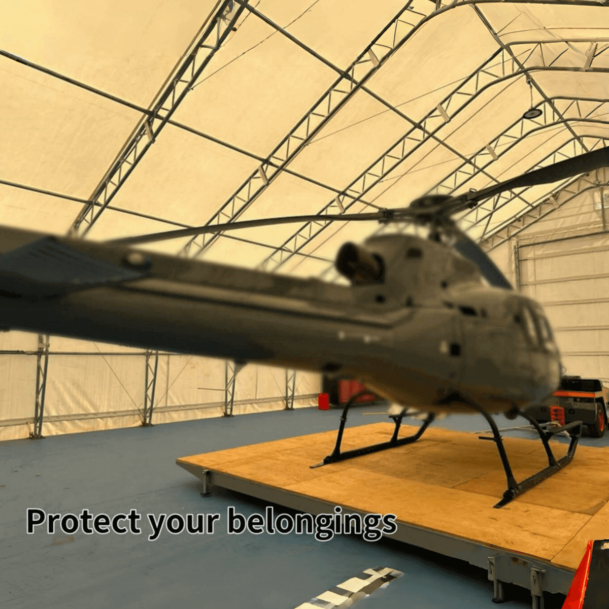Double Truss Storage Shelter 40′ W × 80′ L × 23′ H