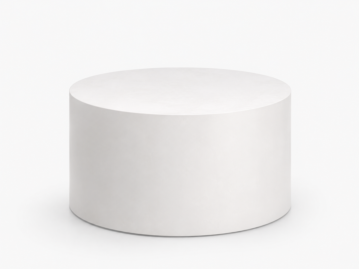 Metall Drum Duo Round Metal Coffee Table