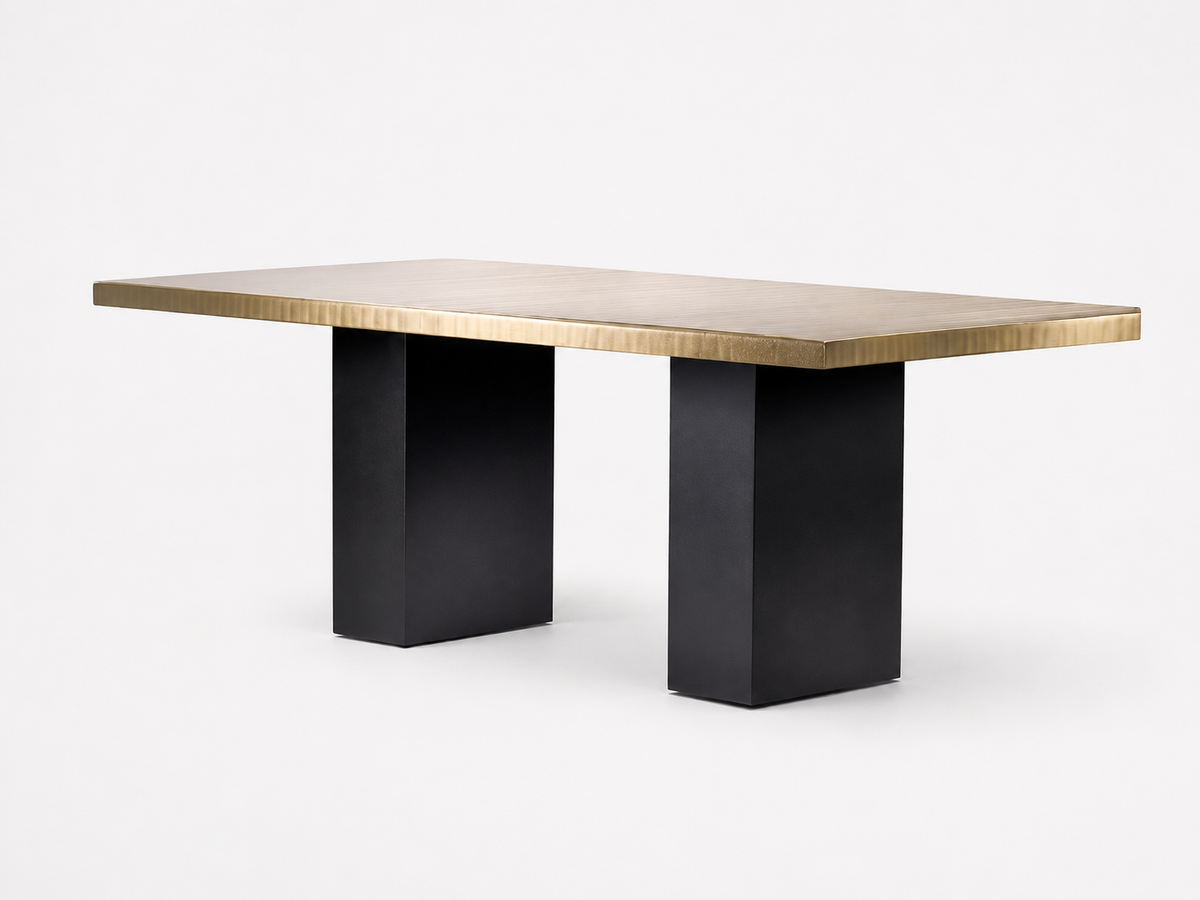 Metall Dublin Stainless Steel Dining Table