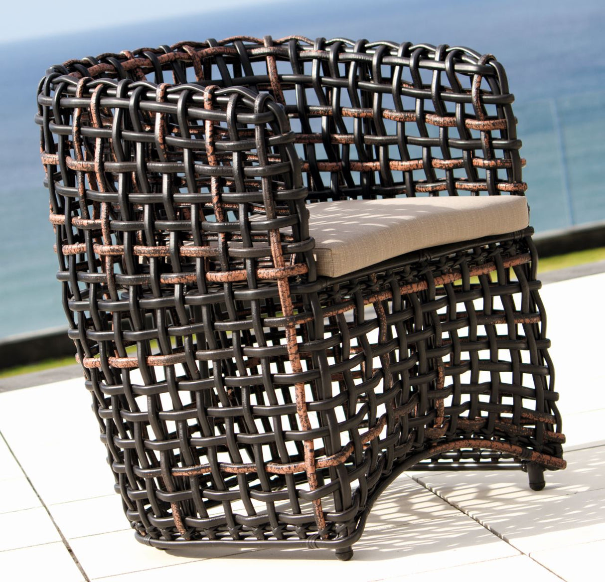 Skyline Design Dynasty Dining Armchair with Sunbrella Cushion