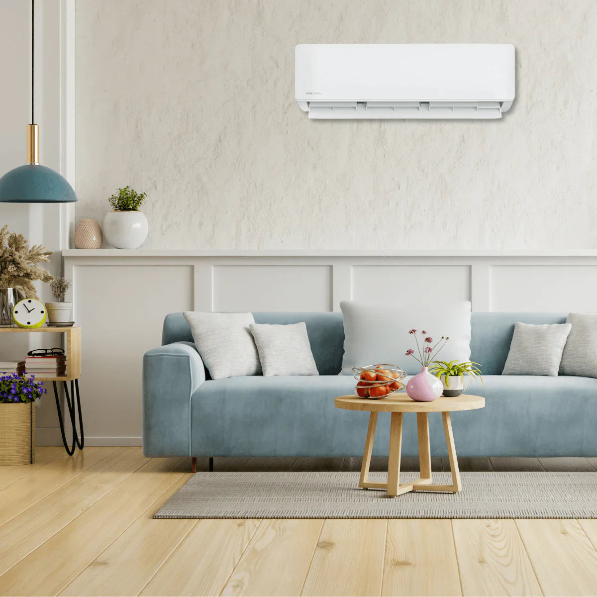 MRCOOL DIY 5th Gen 2-Zone 18,000 BTU Ductless Mini Split Air Conditioner & Heat Pump with Pre-Charged (25 ft + 25 ft) Line Sets (6K + 12K) — DIYM227HPW00D06