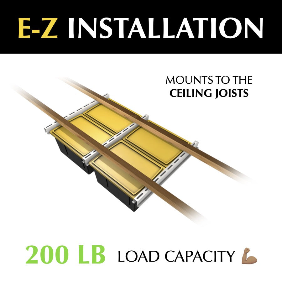 EZ Garage Storage E-Z Glide Bin Slide Overhead Storage System