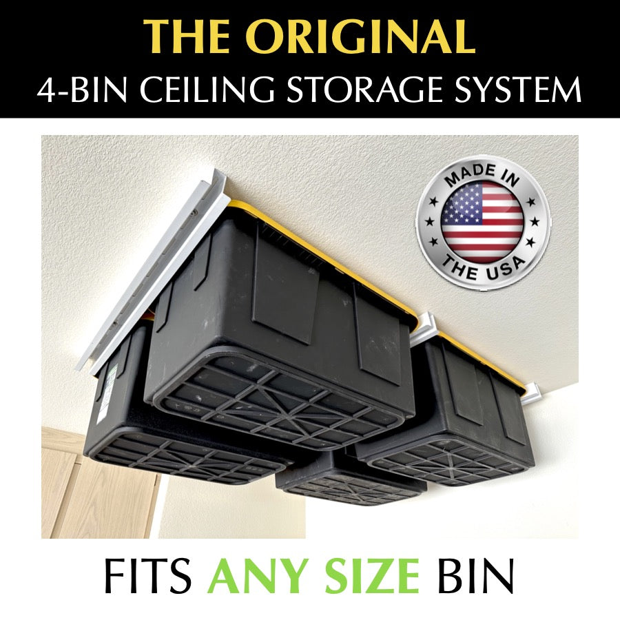 EZ Garage Storage E-Z Glide Bin Slide Overhead Storage System